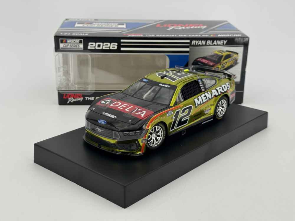 Ryan Blaney 2026 Menards/Delta 1:24 Color Chrome