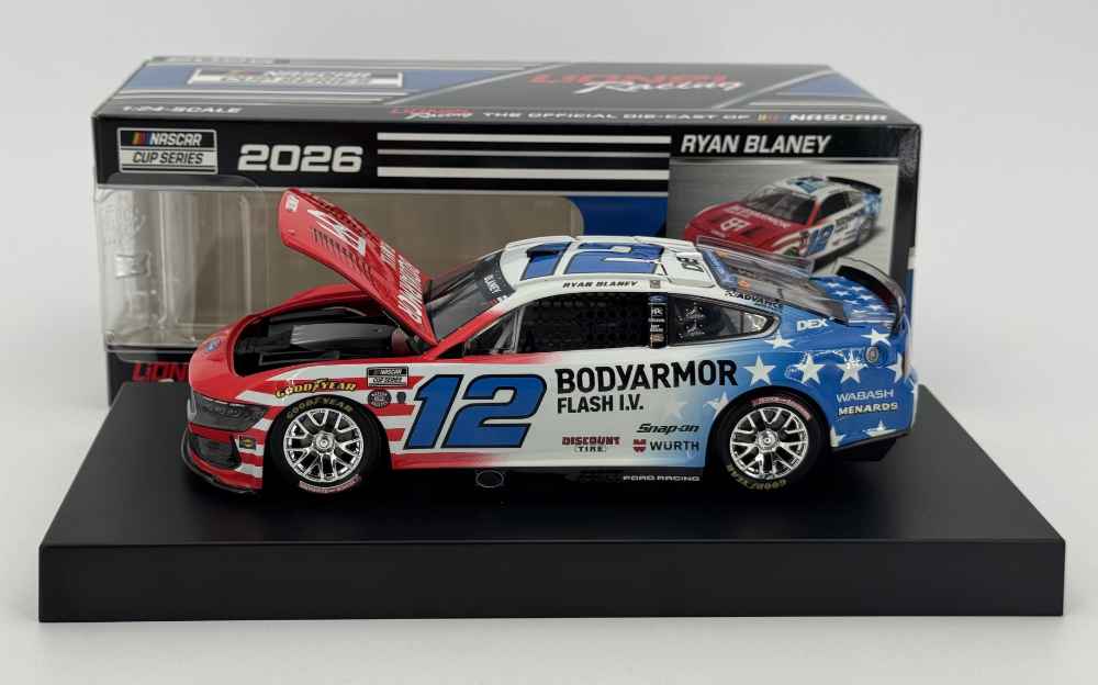 Ryan Blaney 2026 BodyArmor Patriotic 1:24