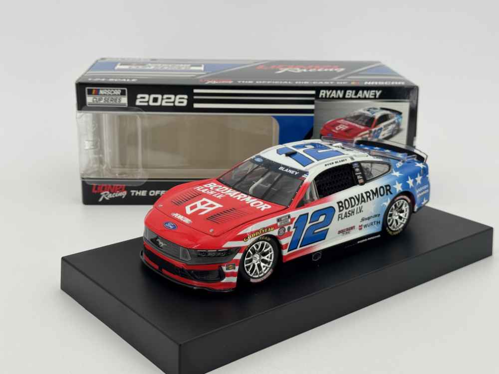 Ryan Blaney 2026 BodyArmor Patriotic 1:24