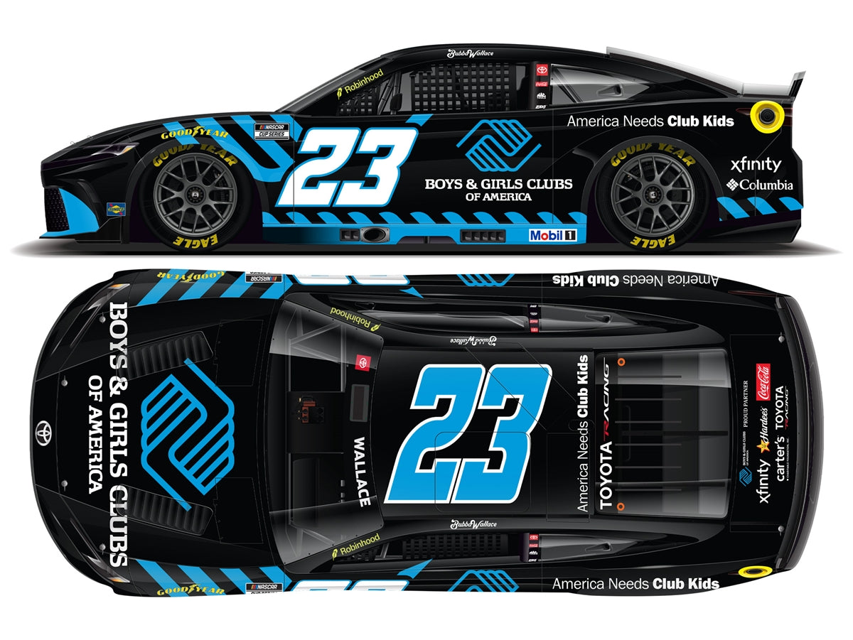 BUBBA WALLACE 2026 BOYS & GIRLS CLUBS OF AMERICA 1:24 GALAXY COLOR