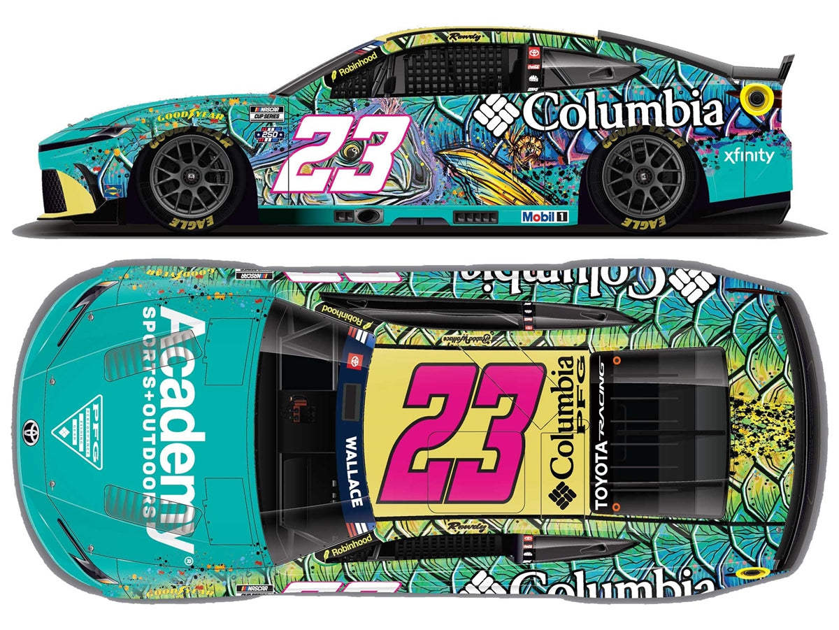 BUBBA WALLACE 2026 COLUMBIA PFG 1:24 LIQUID COLOR