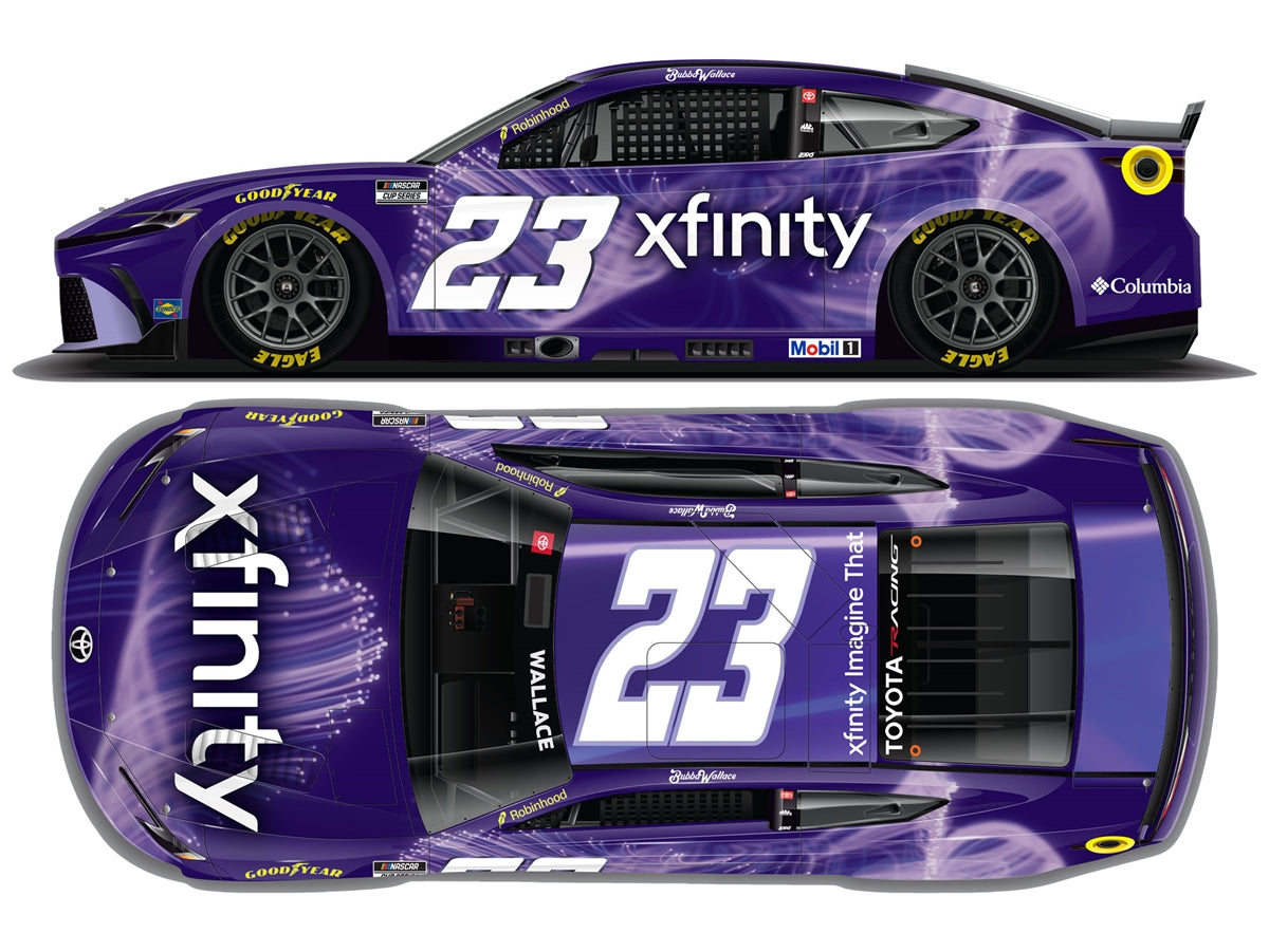 BUBBA WALLACE 2026 XFINITY 1:24 COLOR CHROME ARC DIECAST
