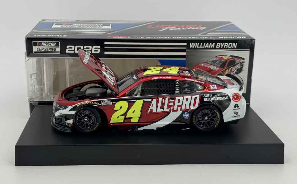 William Byron 2026 All-Pro 1:24 Color Chrome