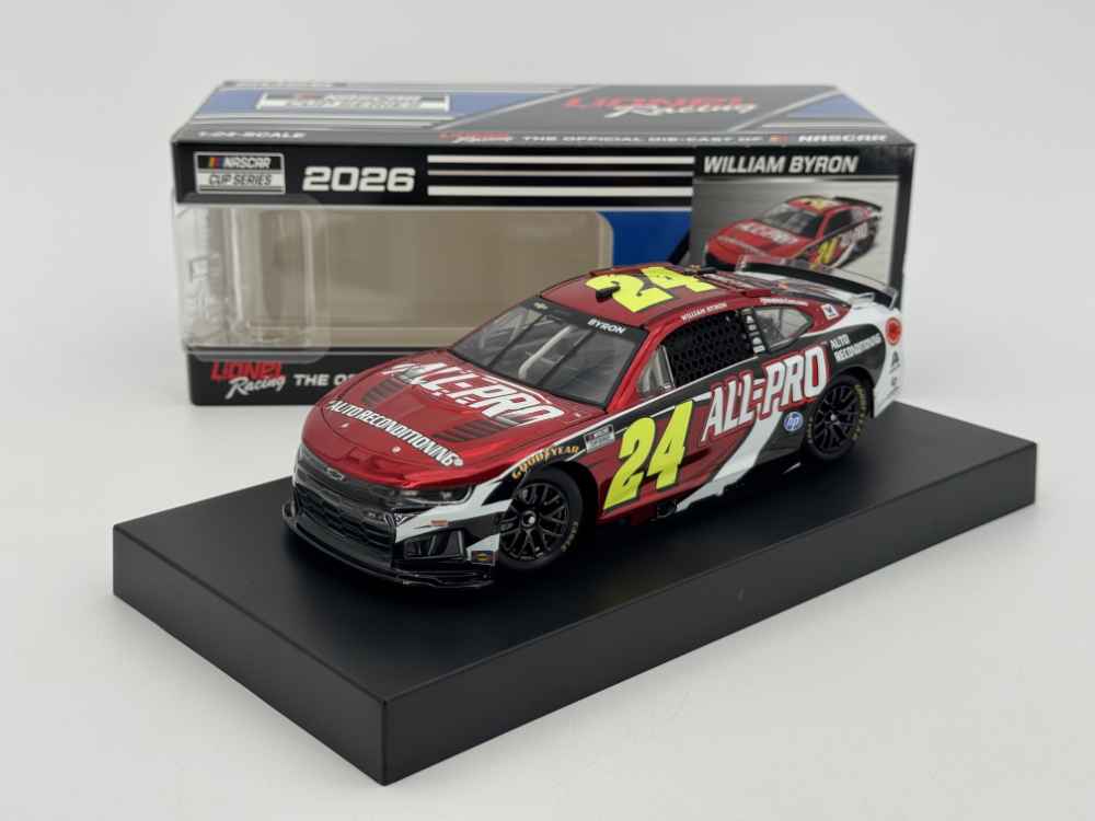William Byron 2026 All-Pro 1:24 Color Chrome