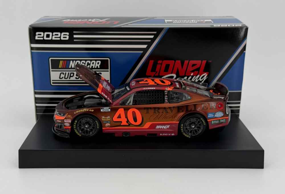 Justin Allgaier 2026 Traveller Whiskey 1:24 Whiskey Finish