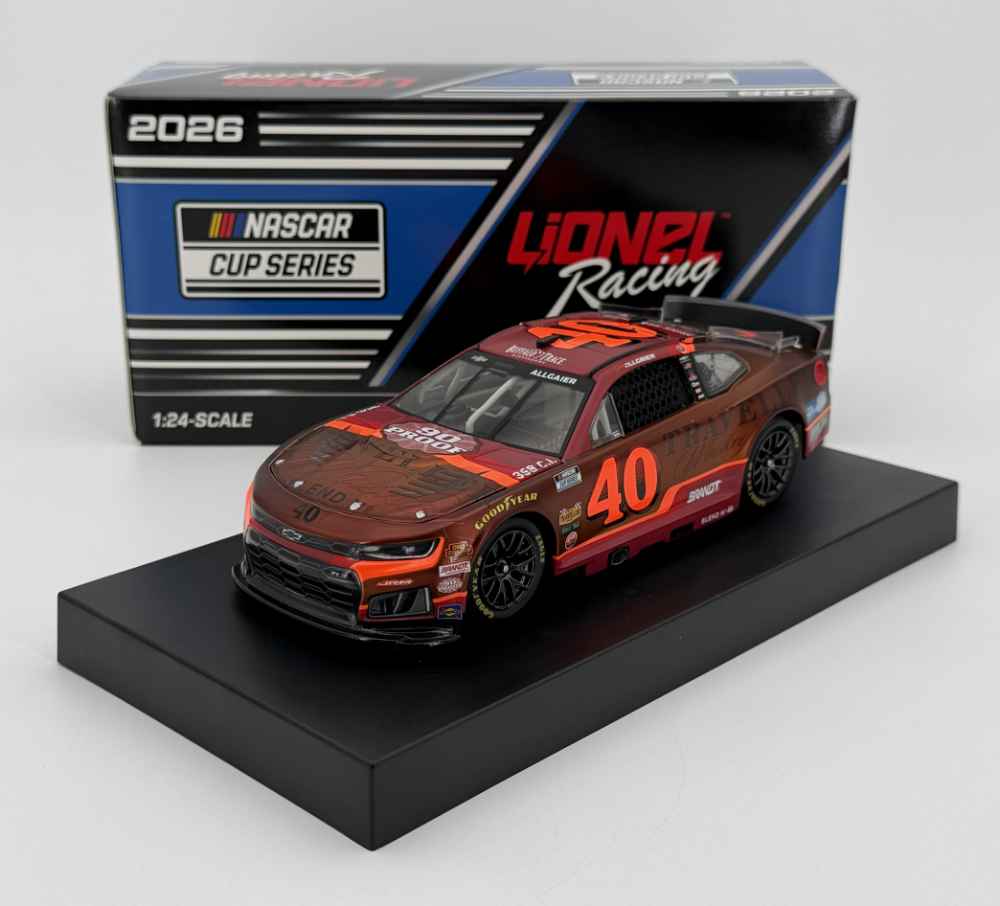 Justin Allgaier 2026 Traveller Whiskey 1:24 Whiskey Finish