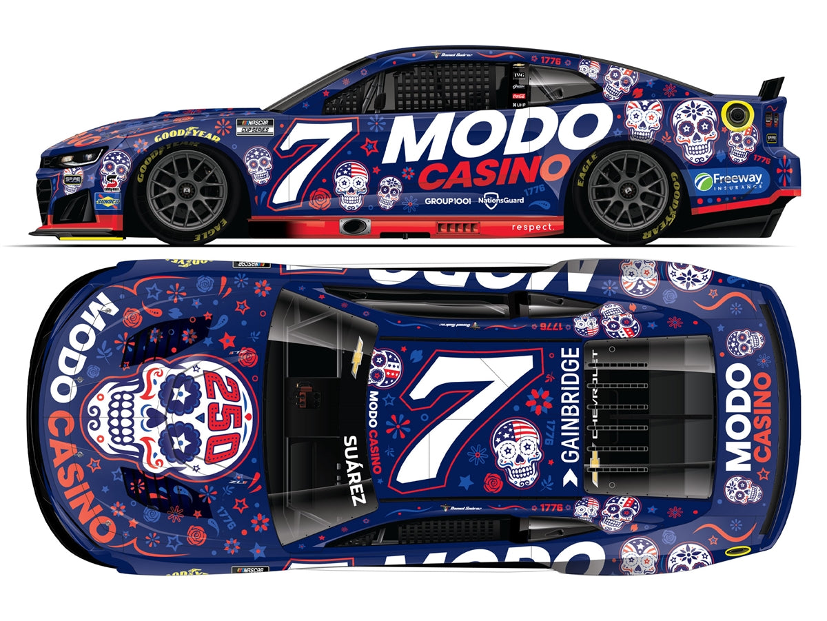 DANIEL SUAREZ 2026 MODO CASINO SUGAR SKULLS 1:24 ARC DIECAST