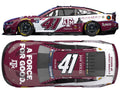 COLE CUSTER 2026 TEXAS A&M 1:24 FLASH COAT SILVER NASCAR DIECAST