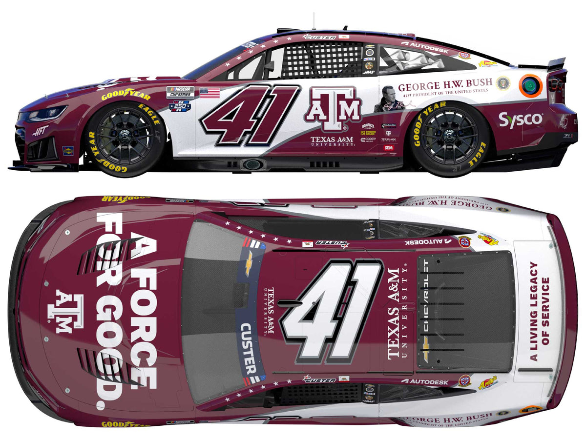 COLE CUSTER 2026 TEXAS A&M 1:24 NASCAR DIECAST