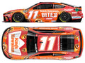 DENNY HAMLIN 2026 KING'S HAWAIIAN CINNAMON BITES 1:24 FLASH COAT SILVER NASCAR DIECAST