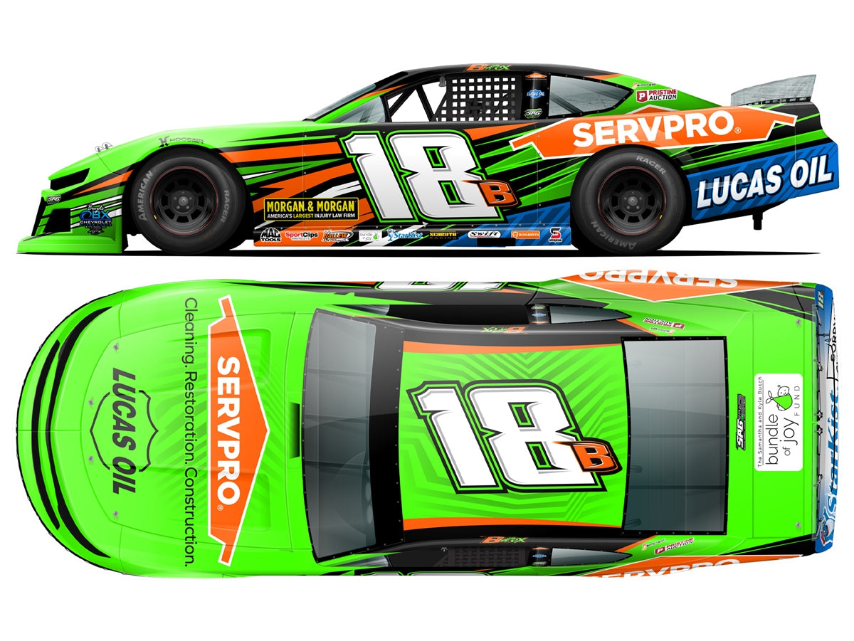 BREXTON BUSCH 2026 SERVPRO 1:24 ARC DIECAST