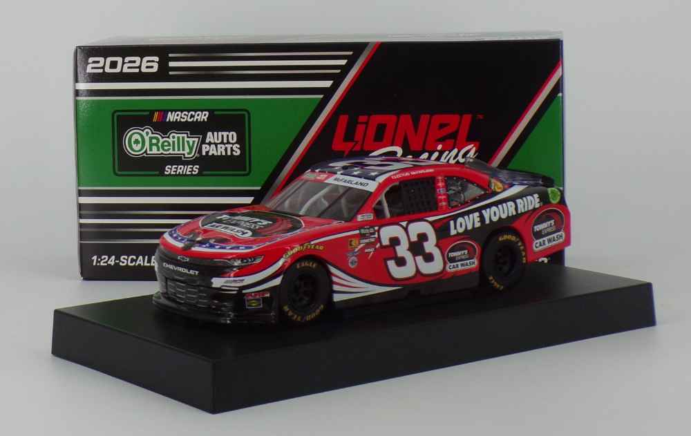 Cleetus McFarland 2026 Tommy's Express Car Wash 1:24