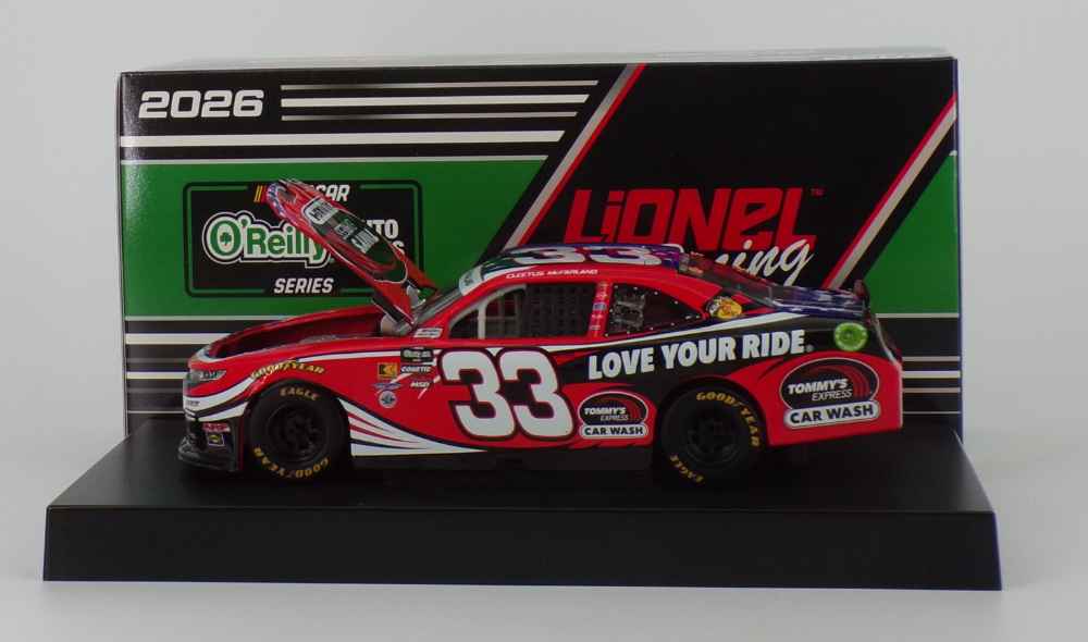 Cleetus McFarland 2026 Tommy's Express Car Wash 1:24