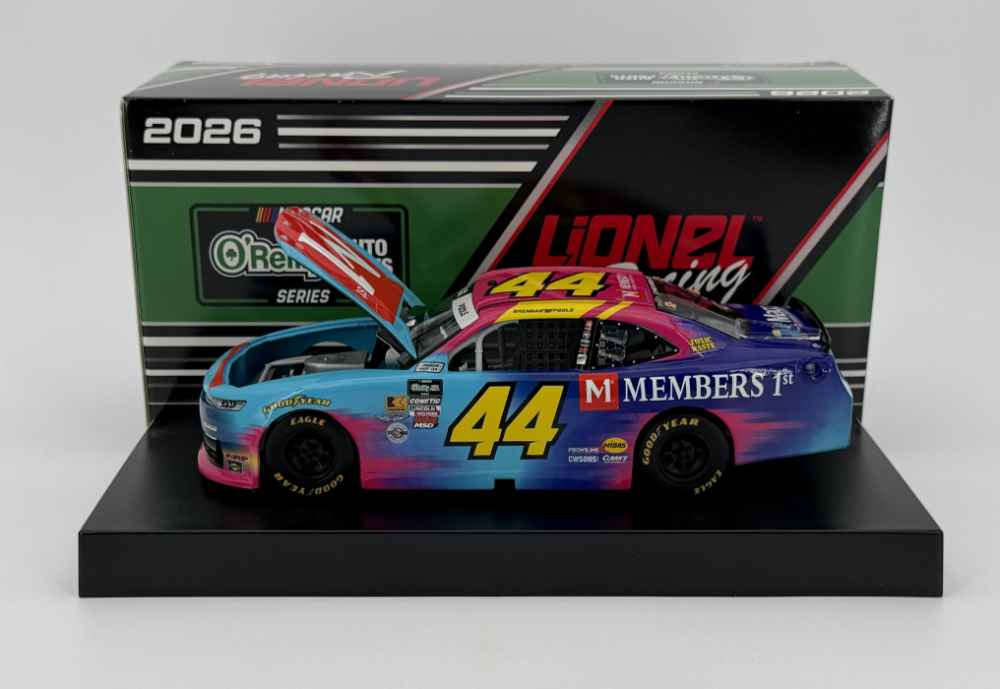 Brennan Poole 2026 Members 1st 1:24 Nascar Diecast - O'Reilly Auto Parts Series