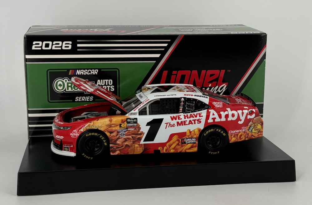 Carson Kvapil 2026 Arby's 1:24