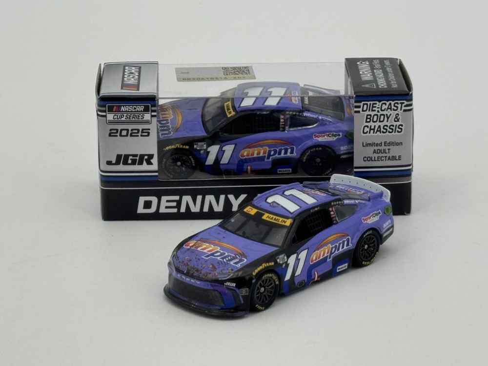 Denny Hamlin 2025 AM/PM Las Vegas 10/12/25 Race Win 1:64 Nascar Diecast