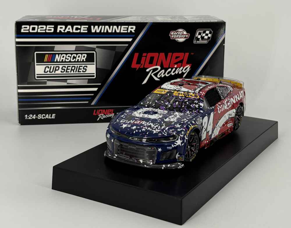 William Byron 2025 Cincinnatti Martinsville 10/26/25 Race Win 1:24