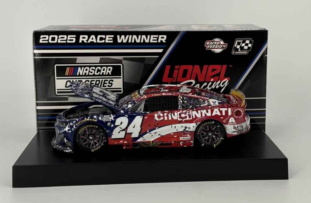William Byron 2025 Cincinnatti Martinsville 10/26/25 Race Win 1:24