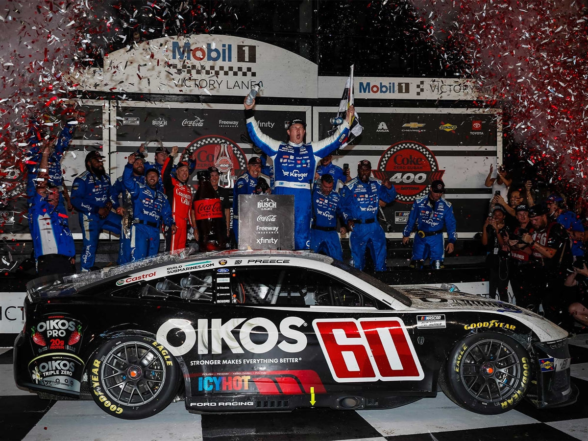 RYAN PREECE 2026 KROGER/OIKOS DAYTONA RACED WIN 1:24 GALAXY