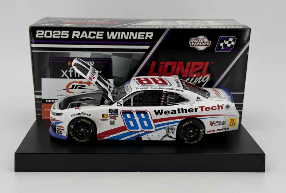 Connor Zilisch Autographed 2025 WeatherTech Charlotte Roval 10/4/25 Race Win 1:24