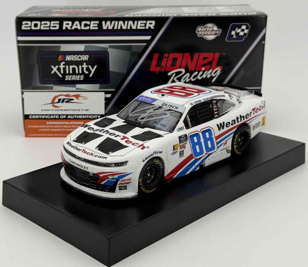 Connor Zilisch Autographed 2025 WeatherTech / Portland 8/30/25 Race Win 1:24