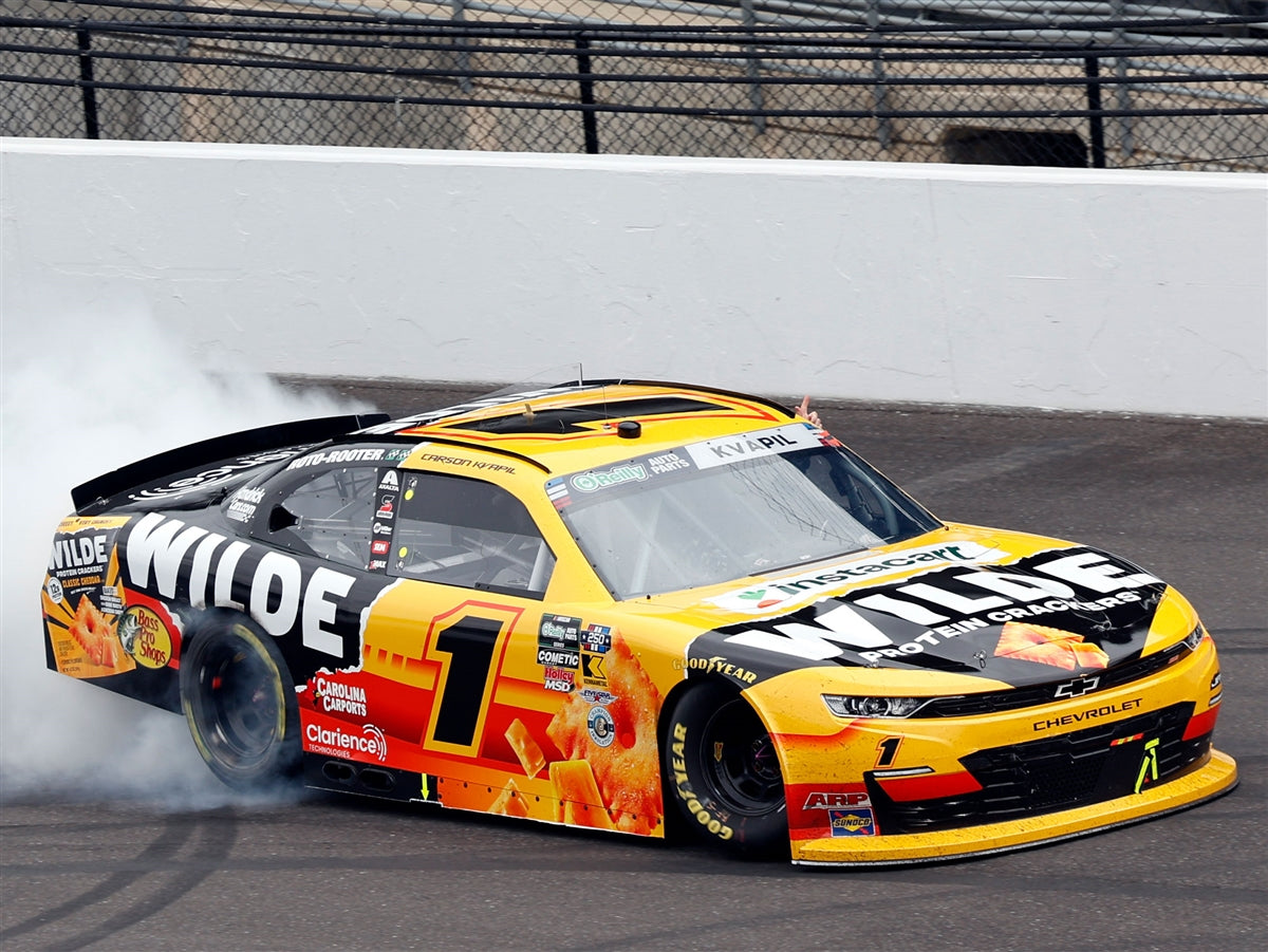 Carson Kvapil 2026 Wilde Protein Crackers Indianapolis raced win preorder