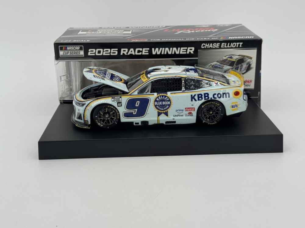 Chase Elliott 2025 Kelley Blue Book Kansas 9/28/25 Race Win 1:24