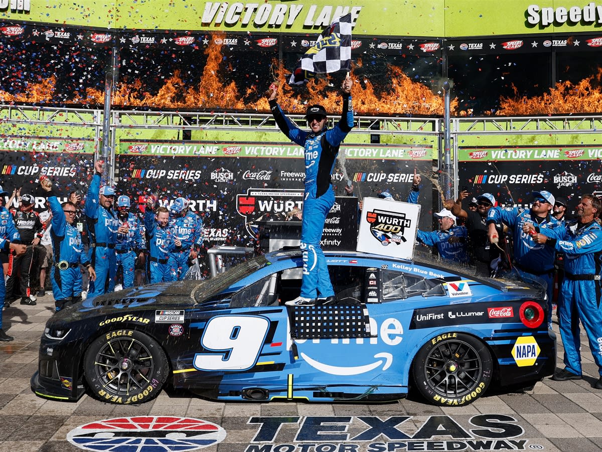 Chase Elliott 2026 Amazon Prime Texas 5.3.26 Race Win 1:24 Liquid Color Nascar Diecast