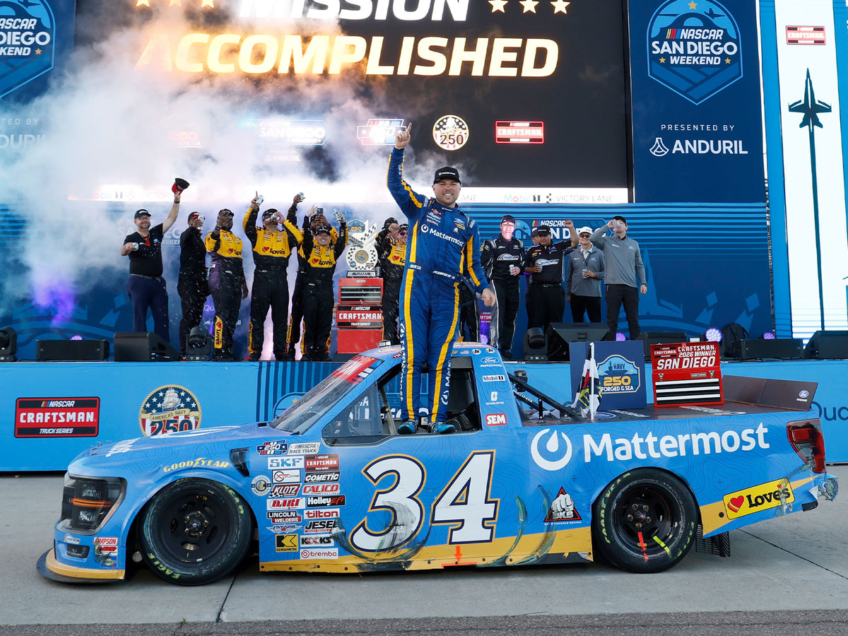 Layne Riggs 2026 MAHLE Darlington raced win preorder