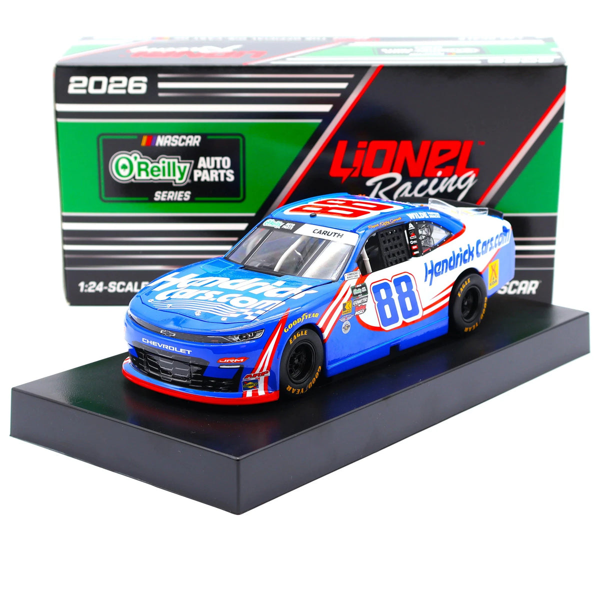 Rajah Caruth 2026 Hendrickcars 1:24 Nascar Diecast